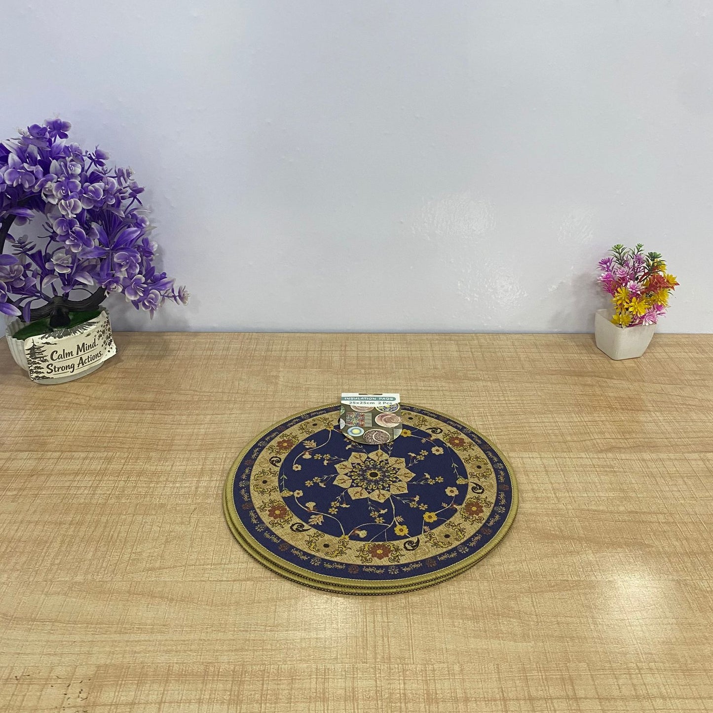 AM7707 decorative heat resistant thermal insulation pads for protecting kitchen surfaces and dining tables