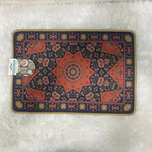 am7713 VINTAGE STYLE ARTISTIC HEAT RESISTANT INSULATION PAD FOR KITCHEN DINING TABLE SURFACE PROTECTION