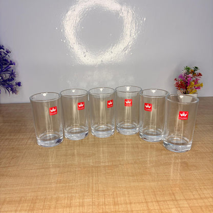 AM7731 Yujing Premium Clear Glass Tumbler Set (6 Pieces) – Model YJA-1009