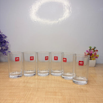 AM7731 Yujing Premium Clear Glass Tumbler Set (6 Pieces) – Model YJA-1009