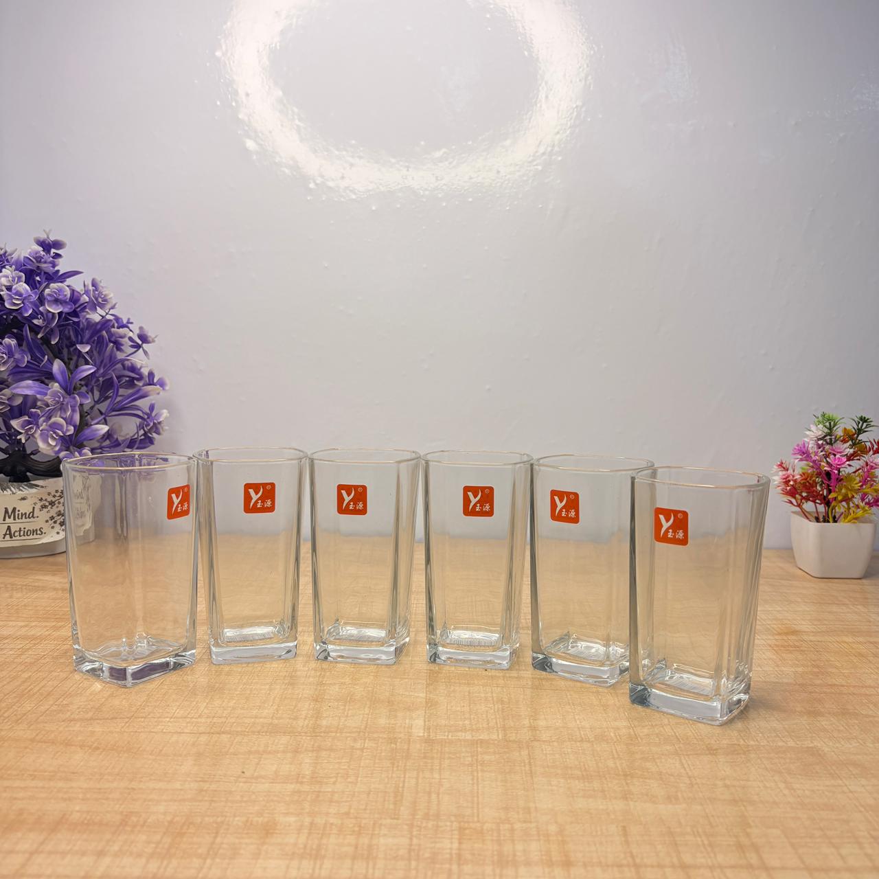 AM7732 ELEGANT CLEAR GLASS VASE WITH RIBBED DESIGN FOR STYLISH HOME TABLE DECORATION
