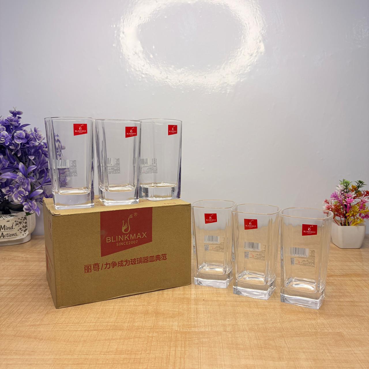AM7733 DECORATIVE CLEAR GLASS VASE WITH MODERN RIBBED TEXTURE FOR ELEGANT HOME TABLE DISPLAY