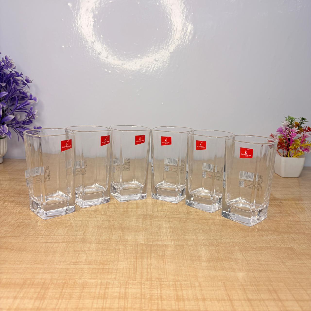 AM7733 DECORATIVE CLEAR GLASS VASE WITH MODERN RIBBED TEXTURE FOR ELEGANT HOME TABLE DISPLAY