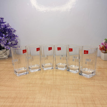 AM7733 DECORATIVE CLEAR GLASS VASE WITH MODERN RIBBED TEXTURE FOR ELEGANT HOME TABLE DISPLAY