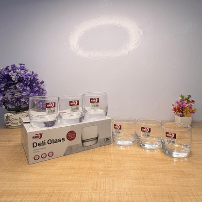 AM7734 ELEGANT CRYSTAL GLASS RIBBED VASE FOR STYLISH TABLETOP FLOWER DECOR AND HOME ACCENTS