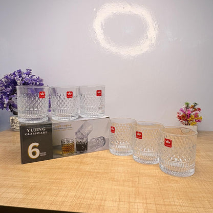 AM7736 MODERN CRYSTAL GLASS RIBBED VASE FOR ELEGANT TABLETOP FLOWER DECOR AND HOME ACCENTS