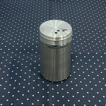 AM7753 Stainless Steel Glass Window Seasoning Dispenser for Modern Kitchen Spice Organization
