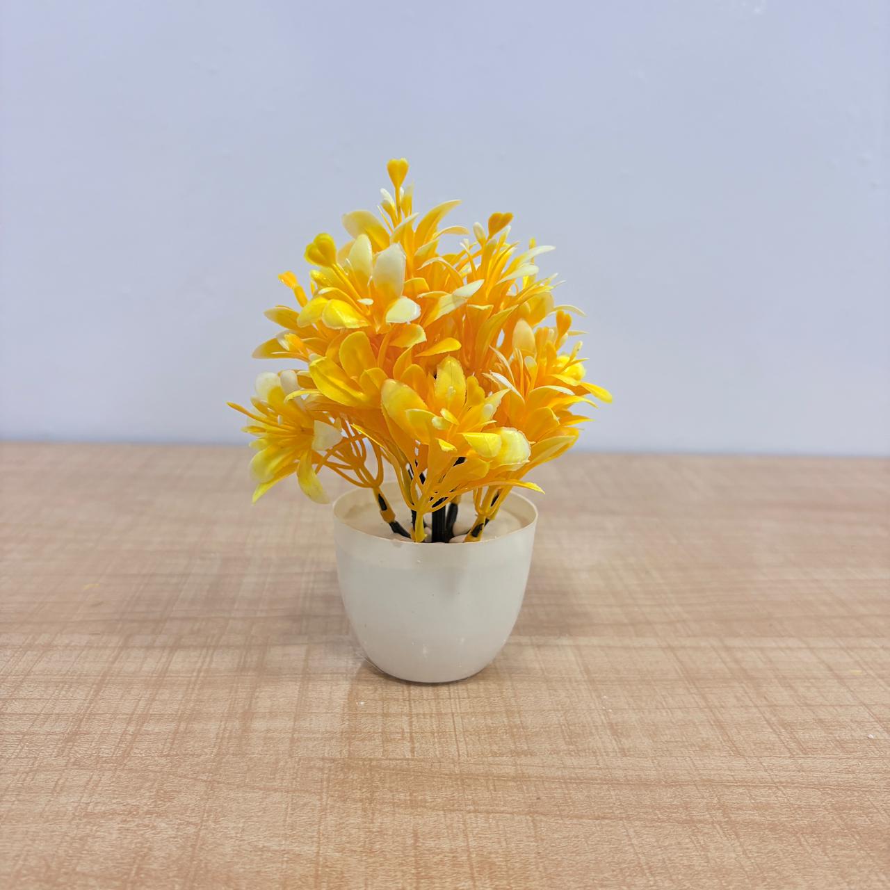 AM7769 Mini Artificial Potted Plants Set (Mix, Pack Of 1)