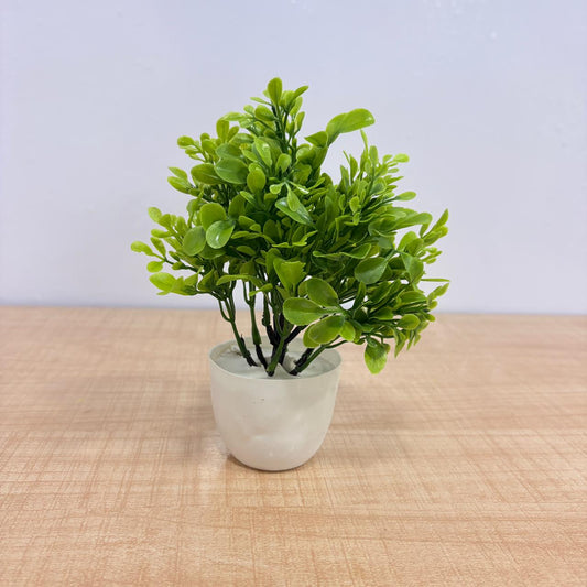 AM7769 Mini Artificial Potted Plants Set (Mix, Pack Of 1)