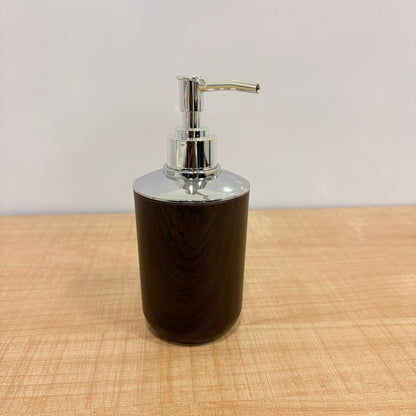 AM7784 ELEGANT WOODEN FINISH SOAP DISPENSER FOR MODERN BATHROOM AND KITCHEN SINK UTILITY  point to point description