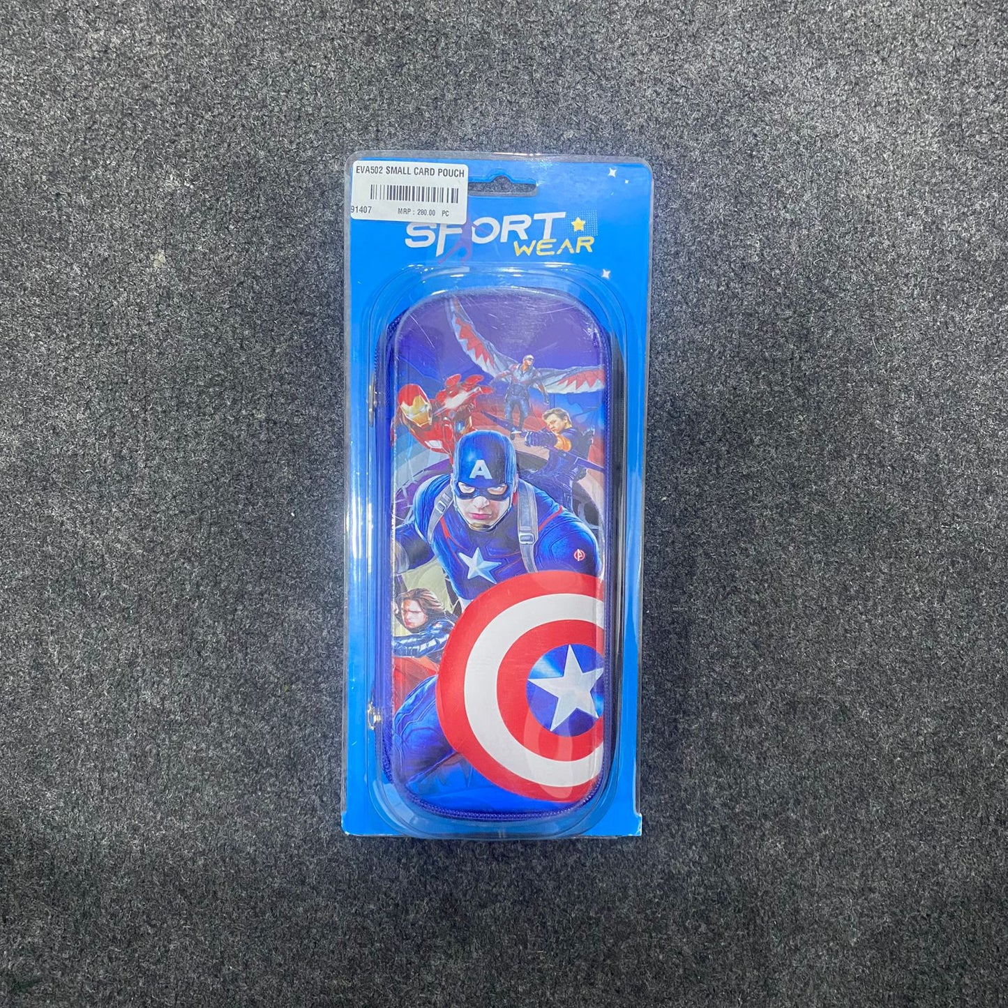 AM7811 Premium Eva Hardtop Pencil Case With Multi Design Characters For School And stationery