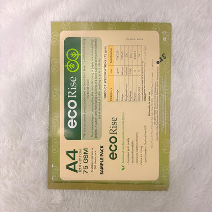 A06547 ecoRise A4 Nature Loving Copier Paper - 75 GSM
