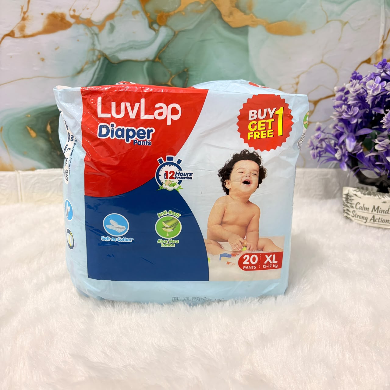 A06565 LuvLap Diaper Pants (XL Size, 20 Count) - Buy 1 Get 1 Free