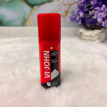 A06575 Vi-John Classic Shaving Foam - Special Moisturizing Formula with Tea Tree Oil (50g)