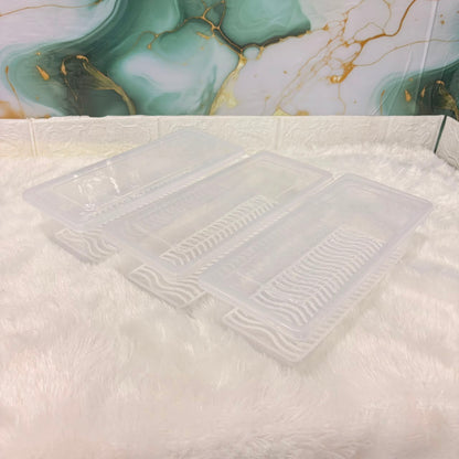 A06615 Multi-Purpose Fridge Storage Container Set (3 Pcs) – Transparent