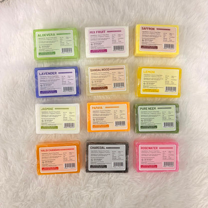 A06639 Upra Handmade Bathing Soap - 1 Pc (Assorted Set of Mix Variants, 100g each)