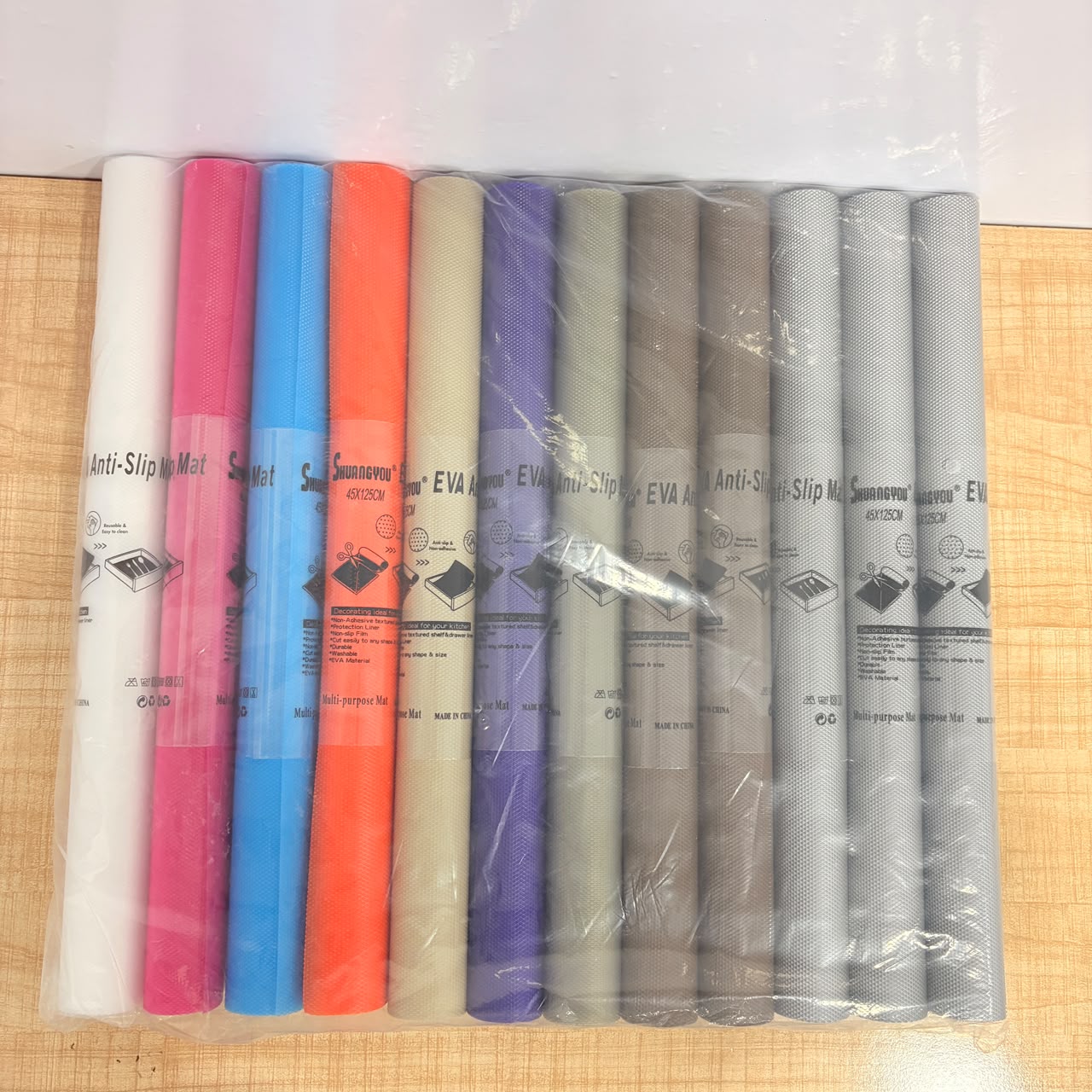 A06597 STM-125 Anti-Skid EVA Mat (45 x 125 cm, Multicolor)