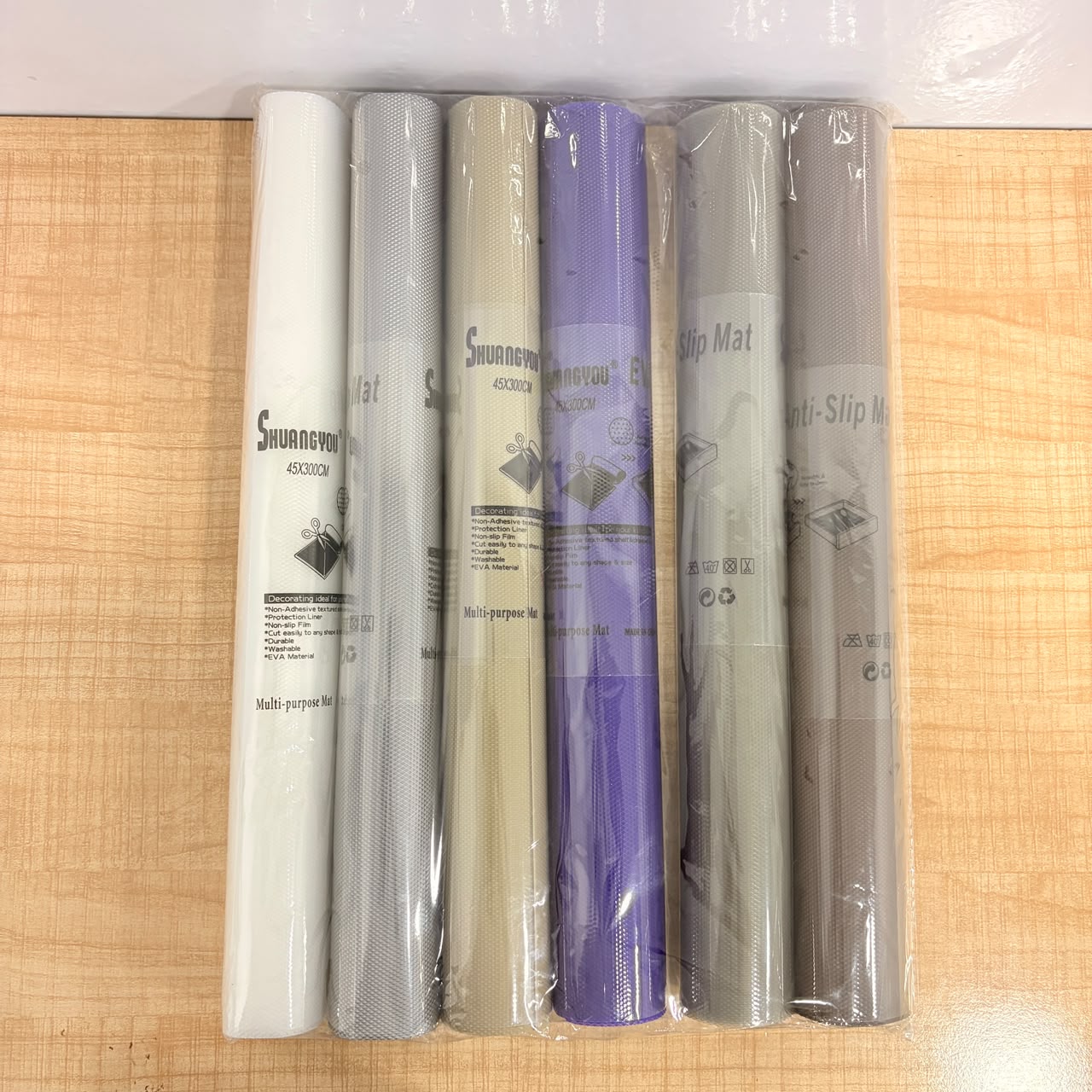 A06598 STM-300 Anti-Skid EVA Mat (45 x 300 cm, Multicolor)