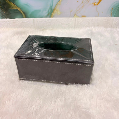 A06596 TSBX-901 Premium Leather Tissue Box Cover