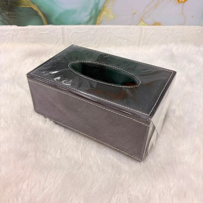 A06596 TSBX-901 Premium Leather Tissue Box Cover
