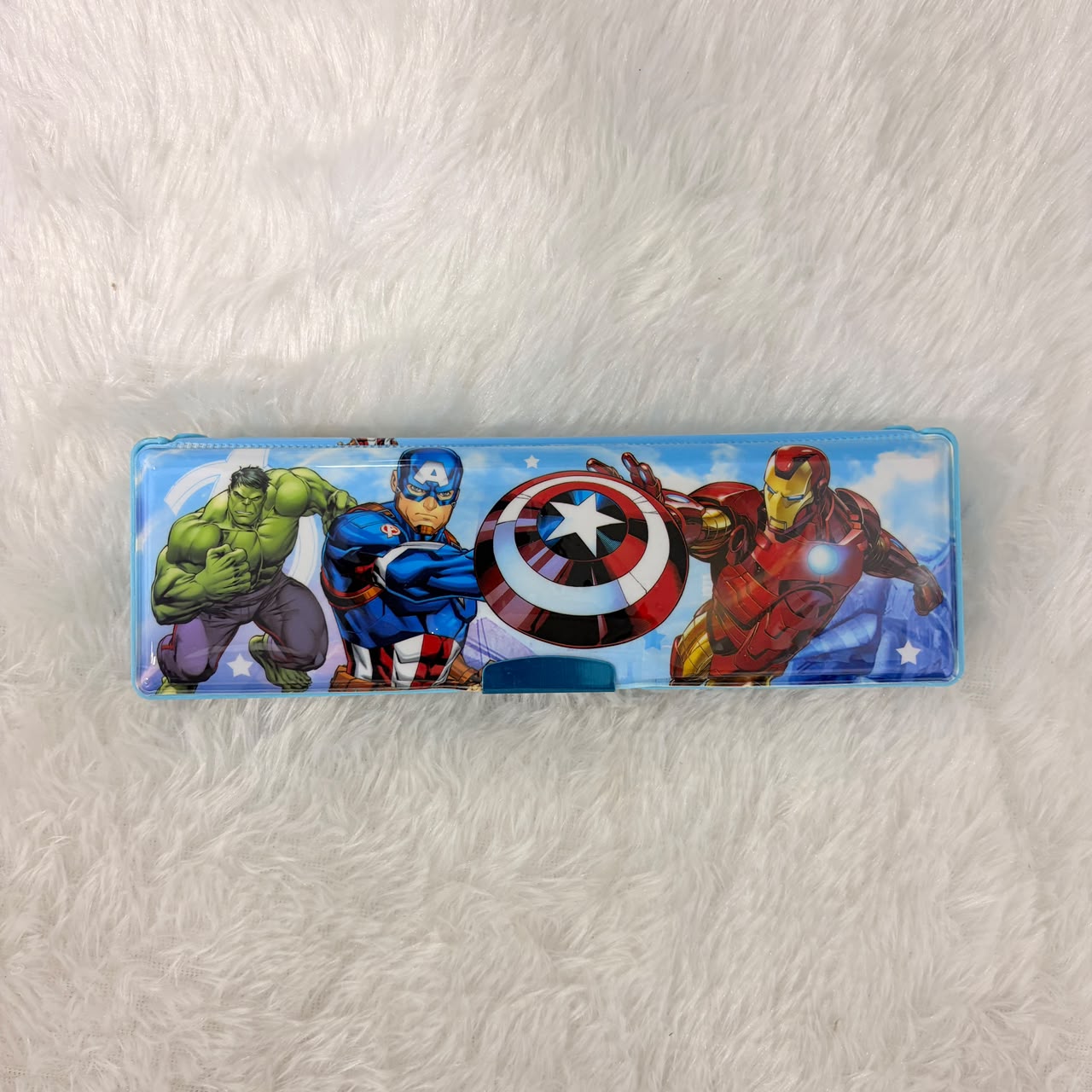 A06583 PCB-9960 Printed Magnetic Pencil & Compass Box for Kids - 8 In