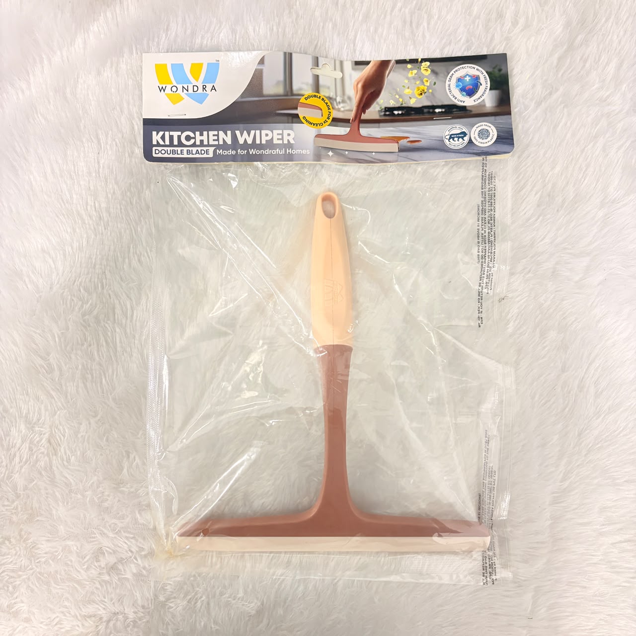 A06671 Wondra Antibacterial Kitchen Wiper with Double Blade