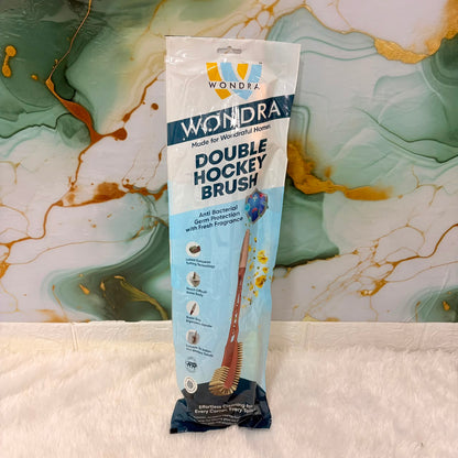 A06673 Wondra Anti-Bacterial Double Hockey Toilet Brush
