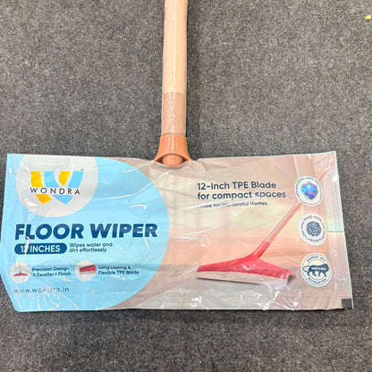 A06674 Wondra Anti-Bacterial Floor Wiper 12 Inch with Rod (2.8 ft)
