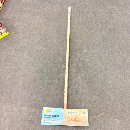 A06675 Wondra 16-Inch Antibacterial Floor Wiper with 4ft Rod