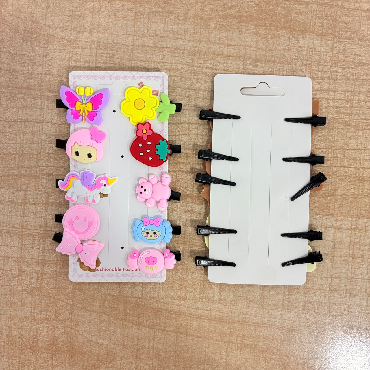 A06711 Cute Cartoon & Character Designer Hair Clip Set (PACK OF 10PC) for Girls (Assorted Designs)