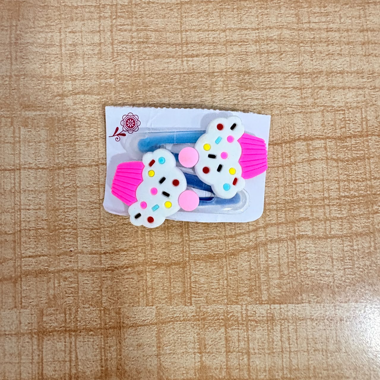 A06713 Cute Cartoon Hair Clips Set for Kids & Girls – Colorful Snap Hair Pins with Dessert, Animal & Character Designs