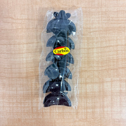 A06721 Carbon Matte & Acrylic Geometric Hair Claw Clips Pack (Multicolor & Black)