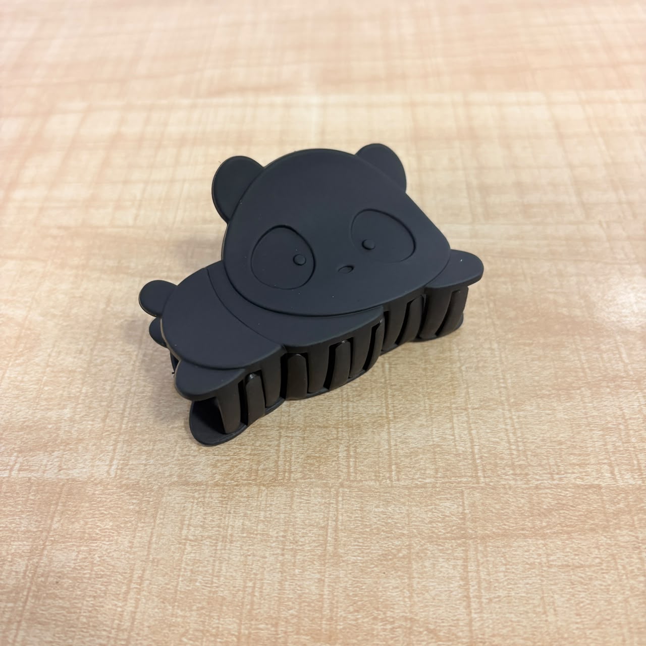 A06722 Cute Matte Panda Design Hair Claw Clips for Women & Girls