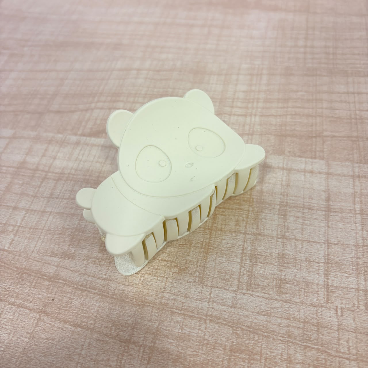 A06722 Cute Matte Panda Design Hair Claw Clips for Women & Girls