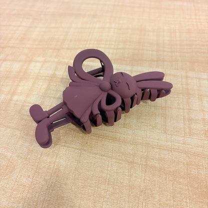 A06723 Cute Cartoon Bunny Matte Hair Claw Clip