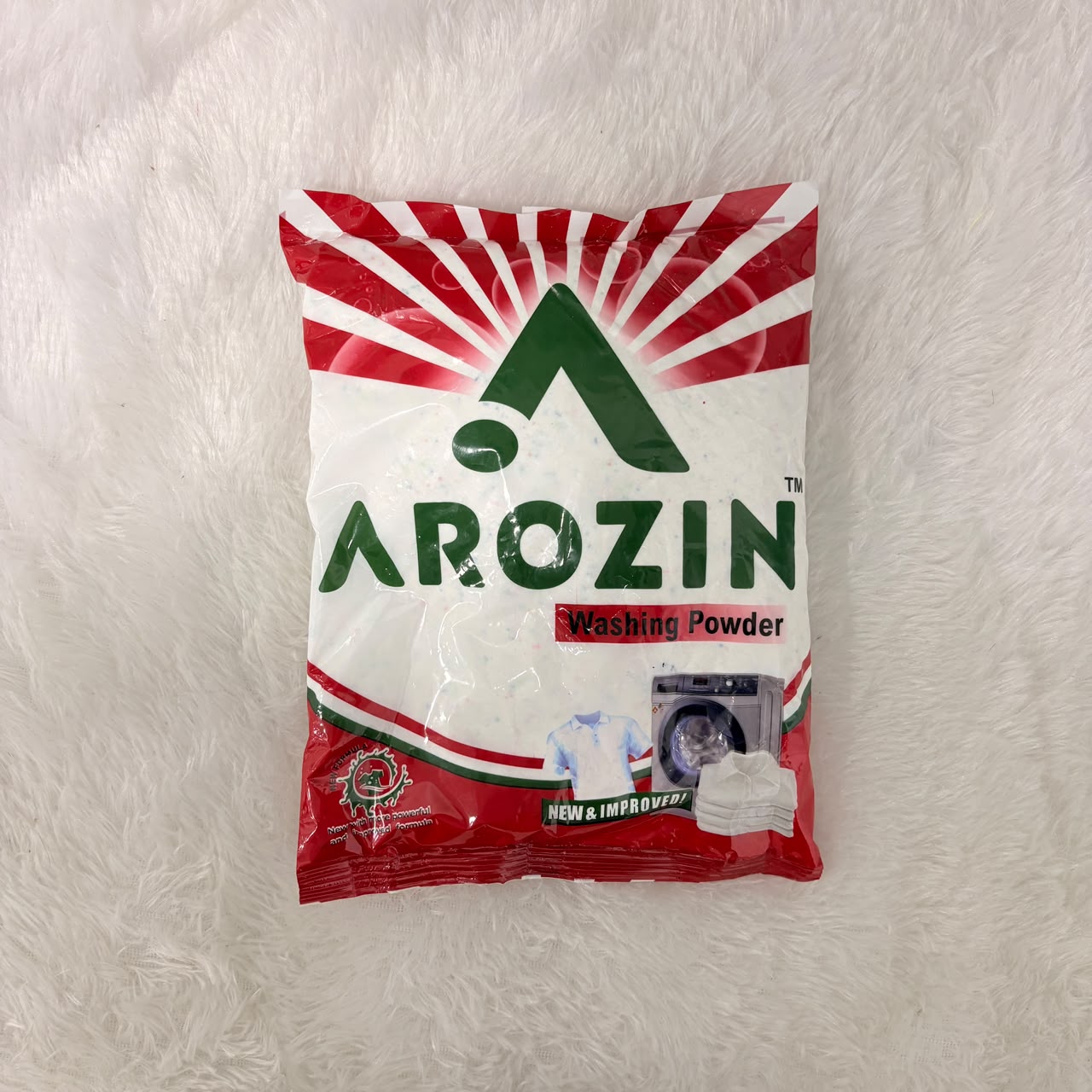A06730 Arozin New & Improved Washing Powder – 1 kg Pack | Machine & Bucket Wash Detergent