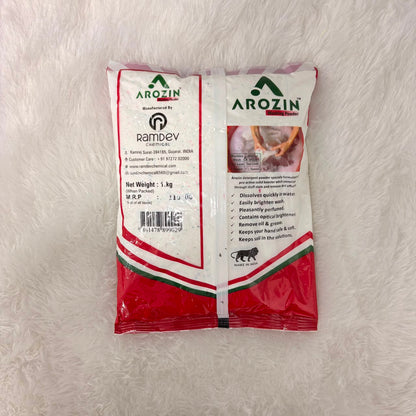 A06730 Arozin New & Improved Washing Powder – 1 kg Pack | Machine & Bucket Wash Detergent