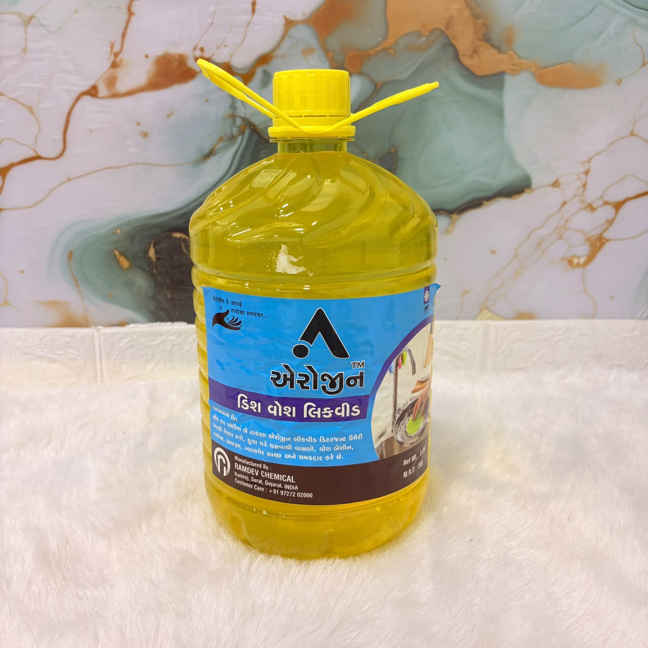 A06731 Aerojin Dishwash Liquid Detergent (5 Litres Container)