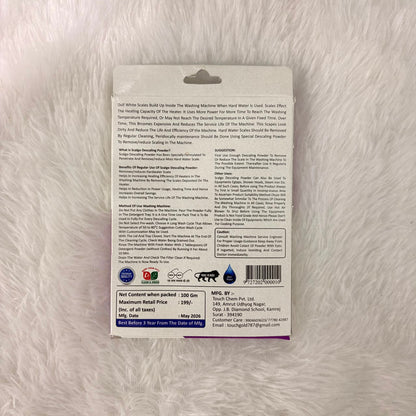 A06733 Touch Gold Scalegon Descaling Powder for Washing Machine & Dishwasher (100g)