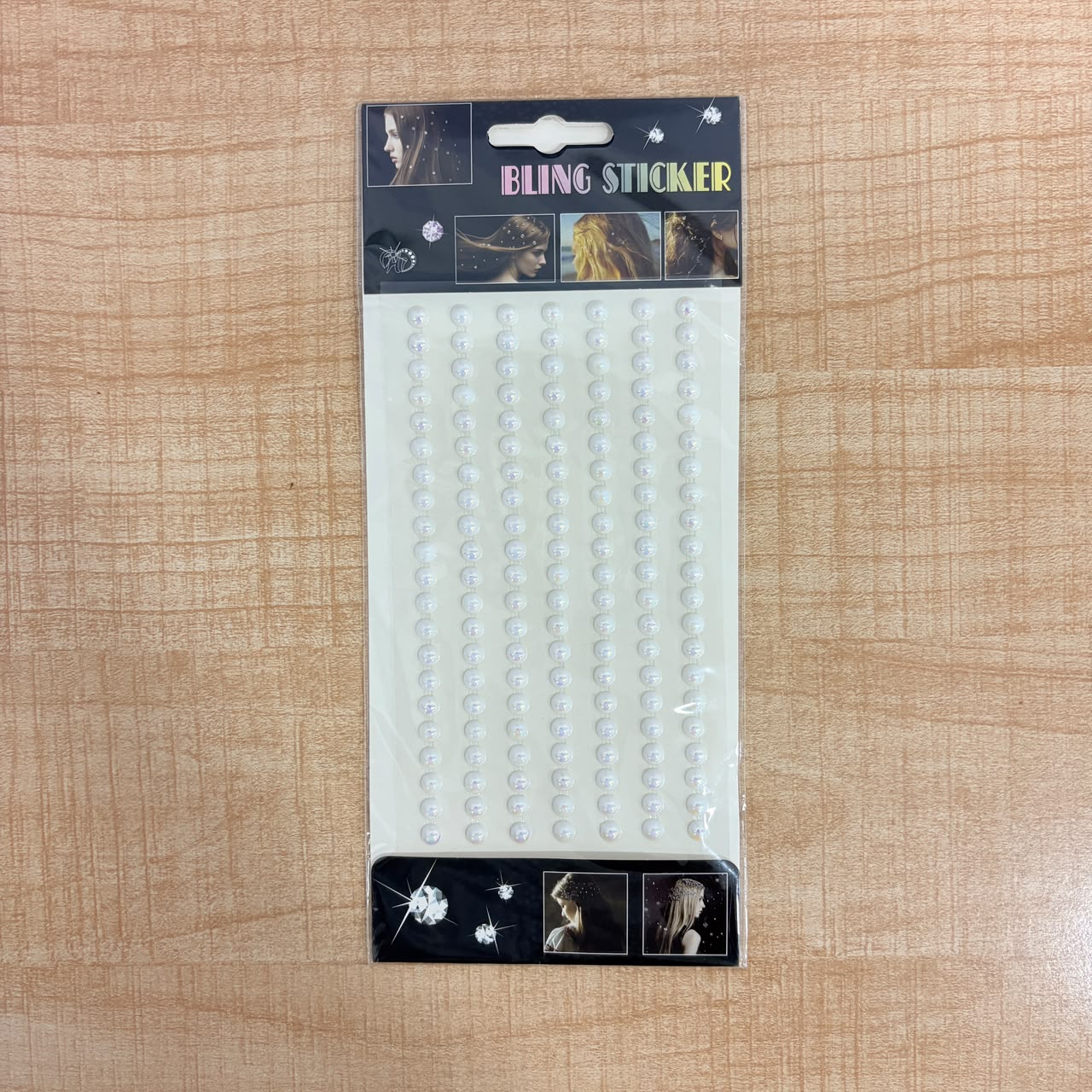 A06759 Self-Adhesive Hair, Face & Body Rhinestone Gem Stickers for Makeup, Festivals, and Nail Art