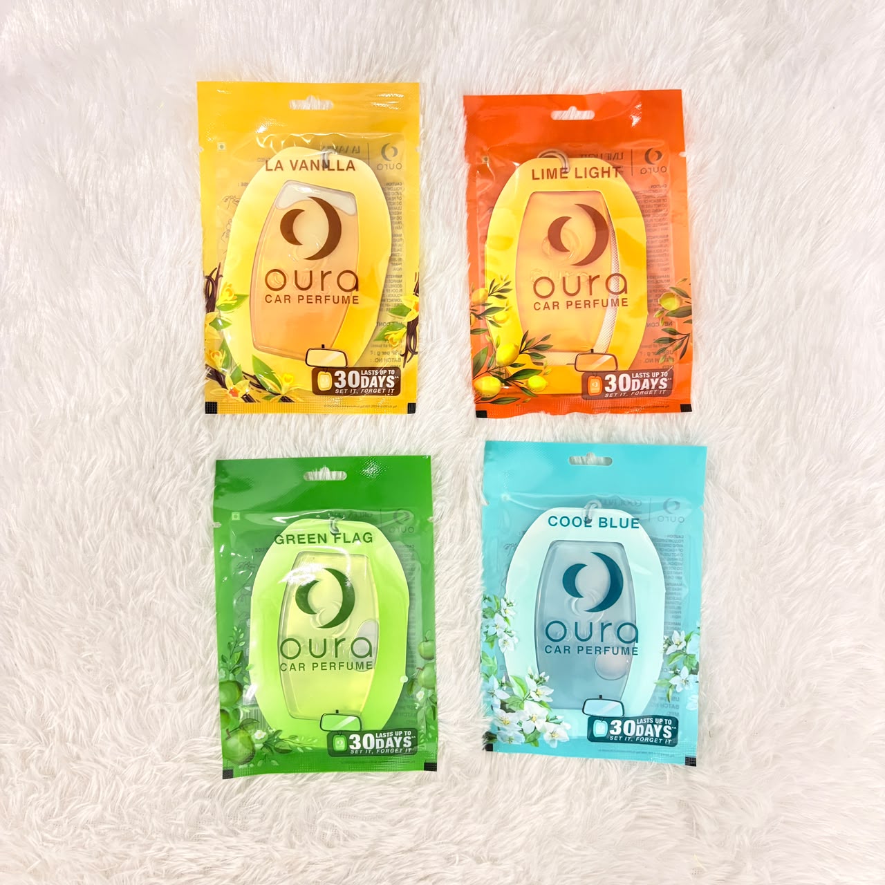 A06766 Oura Hanging Car Air Freshener Gel & Membrane Diffuser