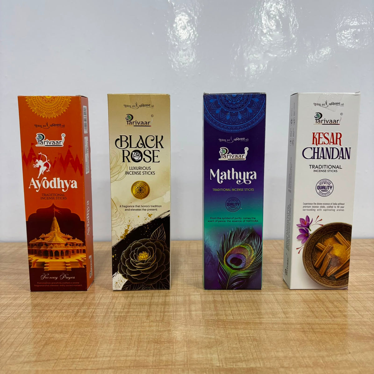 A06894 Parivaar Premium Incense Sticks - Mix Fragrance (180g , Pack Of 1)