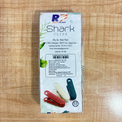 A06955 Shark Cloth Clips (Pack of 12)