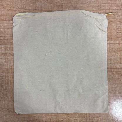 A06960 Reusable Cotton Produce & Storage Bag with Zipper Closure (Multi Print)