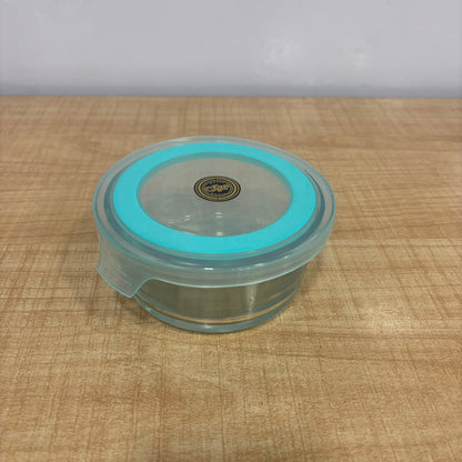 A06977 Baleno Glass Donga Container with Lid (1 Pc)