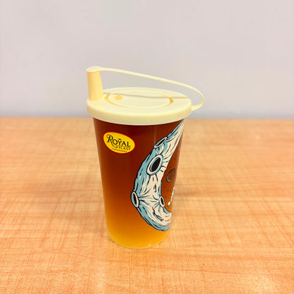 A06999 Royal Plast Magic Glass Printed Kids Sipper Glass with Lid & Strap