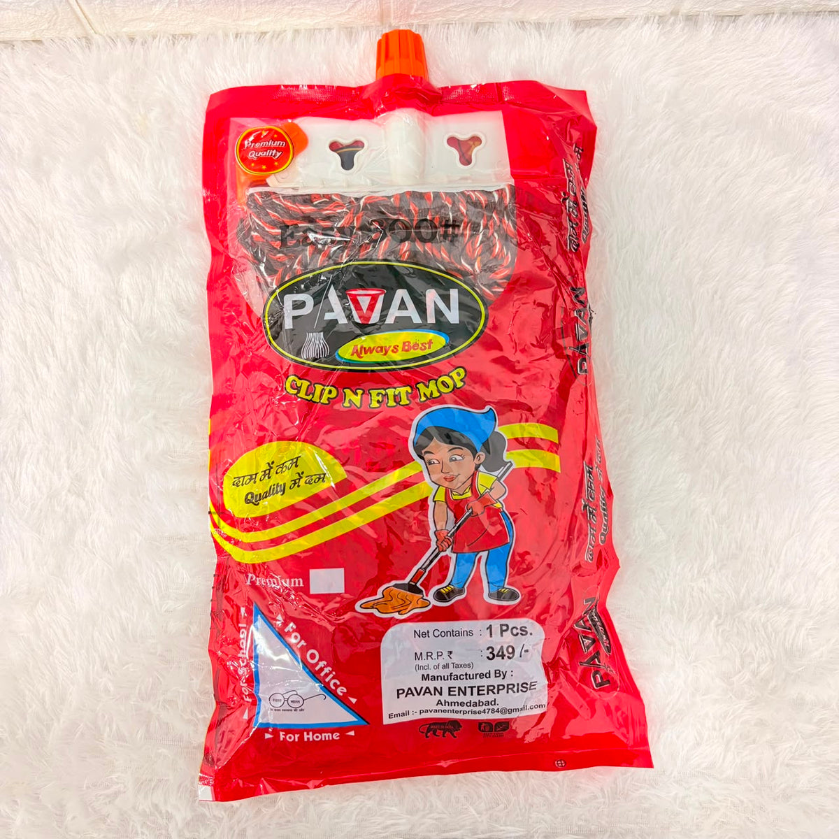 A07029 Easy Clip N Fit Mop - Floor Cleaning Refill