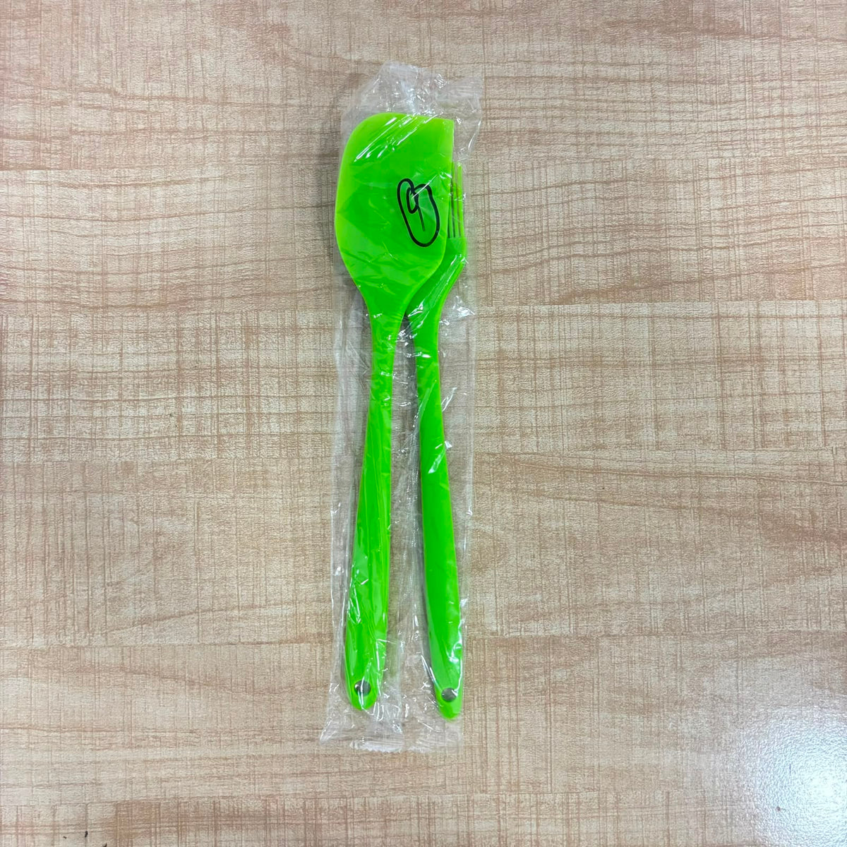 A07047 Silicone Spatula and Oil Brush Set for Baking and Cooking (Big, Pack of 2)