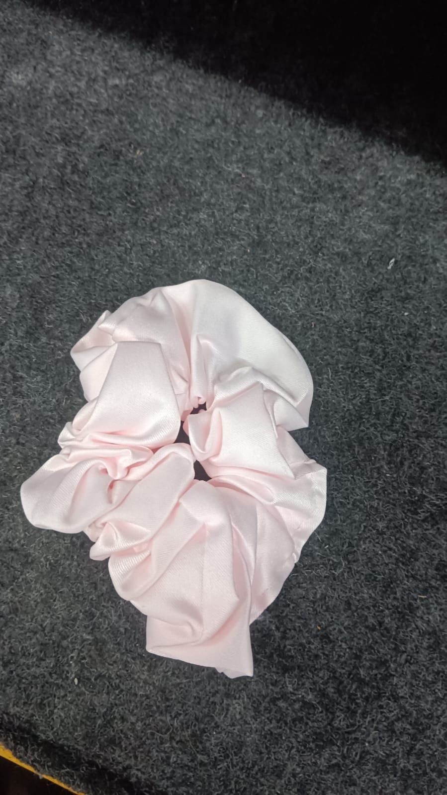 TM0060 Silk Scrunchies for Women (Baby Pink)