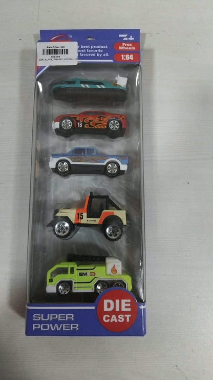 TM0234 5Pcs Cars Toys Set for Kids